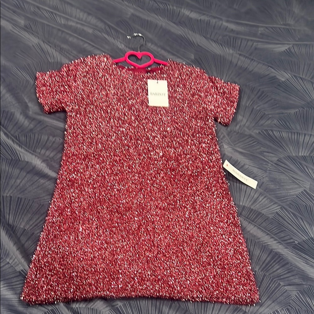 Bardot Kids Dress in Red and White